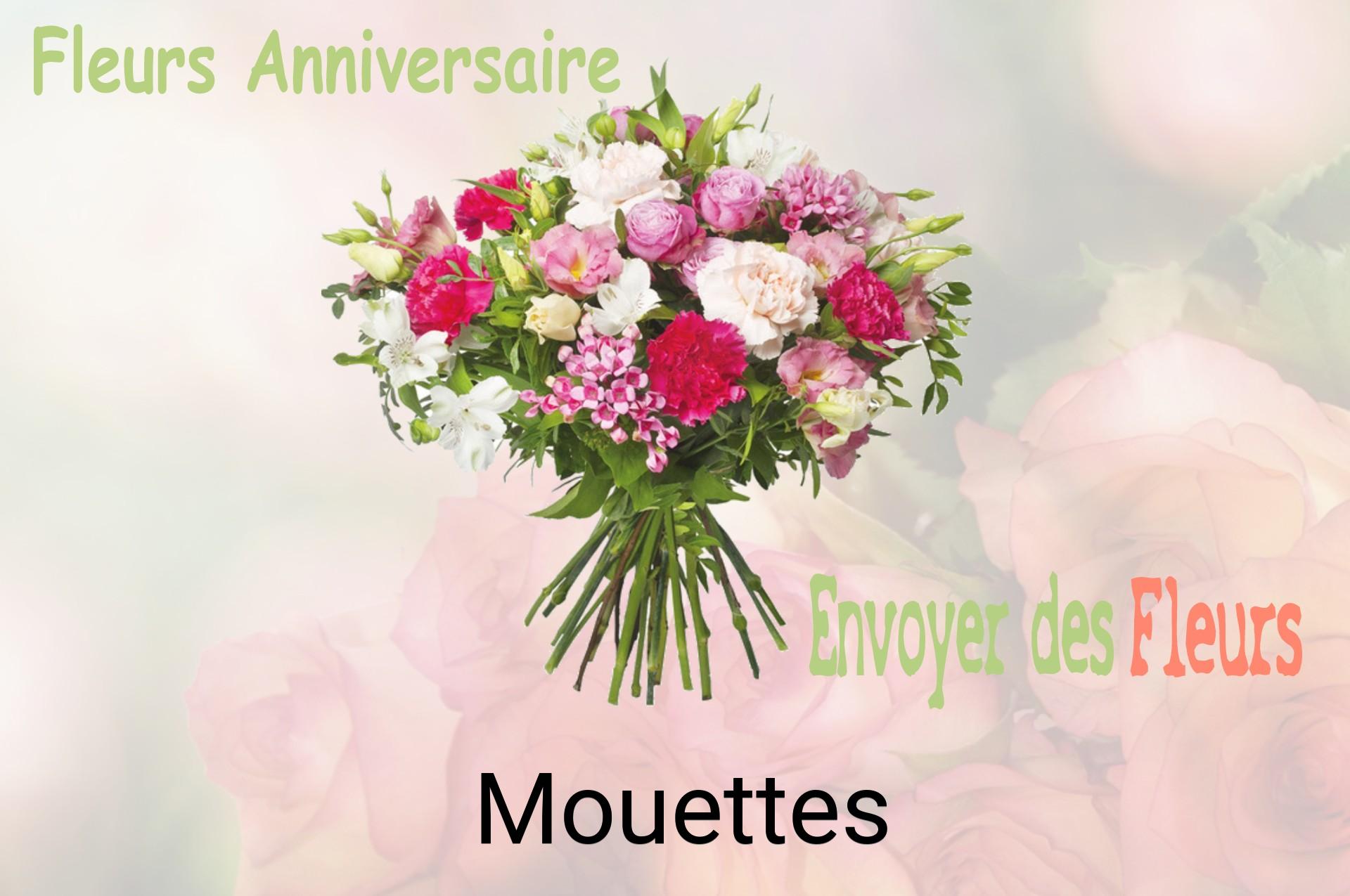 Bouquet de fleurs d’anniversaire livré à Mouettes